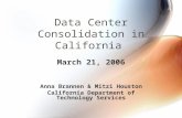 Data Center Consolidation in California