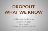KidStrong  Conference June 9-10, 2011 Karen Ruddle WVDE Office of Special Programs