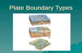 Plate Boundary Types