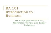BA 101  Introduction to Business