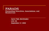 FARADS Forwarding Directives, Associations, and Rendezvous
