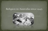Religion in Australia since 1945
