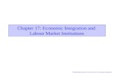 Chapter 1 7 : Economic Integration and  Labour Market Institutions