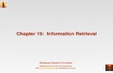 Chapter 19:  Information Retrieval