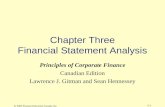 Chapter Three Financial Statement Analysis
