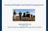 Fixed and Flexible Cash Rental Arrangements