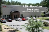 ASM Modular Systems Innovations in Access Floor