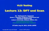 VLSI Testing Lecture 13: DFT and Scan