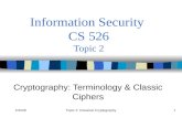 Information Security  CS 526 Topic 2