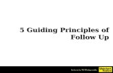 5 Guiding Principles of Follow Up