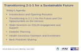 Transitioning 2-1-1 for a Sustainable Future