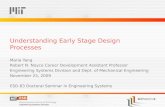 Understanding Early Stage Design Processes