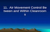 11.  Air Movement Control Between and Within Cleanrooms