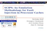 SCIPS: An Emulation Methodology for Fault Injection in Processor Caches