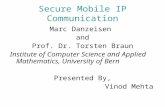 Secure Mobile IP Communication