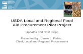 USDA Local and Regional Food Aid Procurement Pilot Project