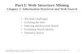 Part I: Web Structure Mining Chapter 1: Information Retrieval and Web Search