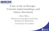 Care work in Europe:  Current understandings and future directions