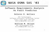 NASA OSMA SAS ‘03