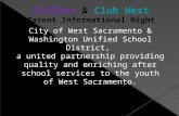 KidZone & Club West Parent Informational Night