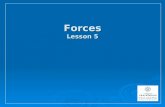 Forces Lesson 5