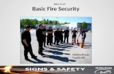 Basic  Fire Security