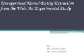 Unsupervised Named-Entity Extraction from the Web: An Experimental Study