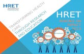 Transforming Health Care THROUGH RESEARCH  AND EDUCATION