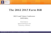 The  2012  2013 Farm  Bill