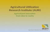 Agricultural Utilization  Research Institute (AURI)