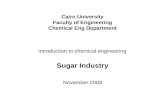 Cairo University Faculty of Engineering Chemical Eng Department introduction to chemical engineering