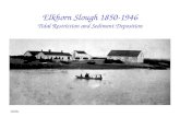 Elkhorn Slough 1850-1946 Tidal Restriction and Sediment Deposition