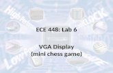 ECE 448: Lab 6 VGA Display (mini chess game)