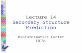 Lecture 14 Secondary Structure Prediction