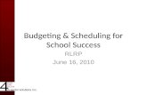 Budgeting & Scheduling for School Success
