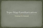 Topo  Map Familiarization