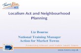 Liz Bourne National Training Manager Action for Market Towns