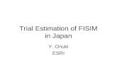 Trial Estimation of FISIM in Japan
