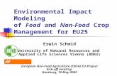 Environmental Impact Modeling  of  Food  and  Non-Food  Crop Management for EU25