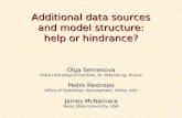 Additional data sources  and model structure:  help or hindrance?