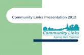 Community Links Presentation 2012