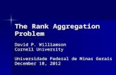 The Rank Aggregation Problem