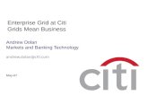 Enterprise Grid at Citi Grids Mean Business