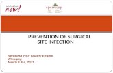 PREVENTION OF SURGICAL SITE INFECTION