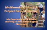 Multimodal Literacy & Project Based Learning :