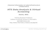 Chemical Informatics & Cyberinfrastructure Collaboratory HTS Data Analysis & Virtual Screening