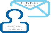 Pen Pal Project  2012-2013