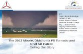The 2013 Moore, Oklahoma F5 Tornado and  Civil Air Patrol:  Selling Our Story