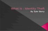 What is : Identity Theft