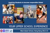 YOUR UPPER SCHOOL EXPERIENCE